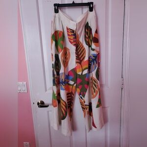 Farm Rio Wide Leg Pants Size L